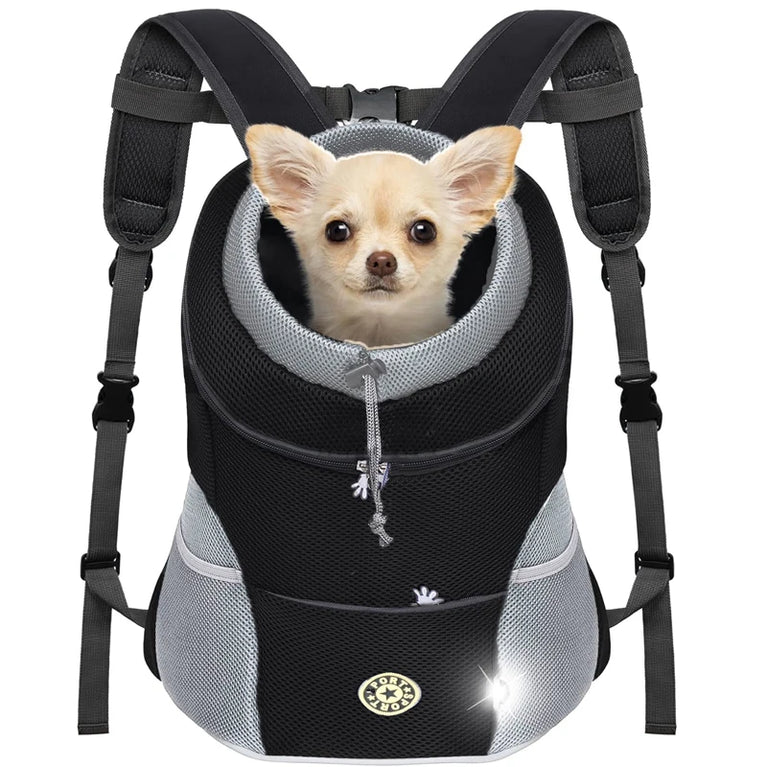 Pet Backpack Carrier for Small Dogs Cats Travel Ventilated Bag