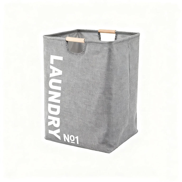 Large Capacity Waterproof Laundry Basket | Foldable Fabric Storage Bin with Handles