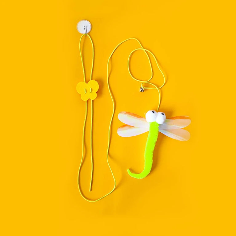 Door Hanging Cat Toy Elastic Rope Teasing Swing Interactive Fun