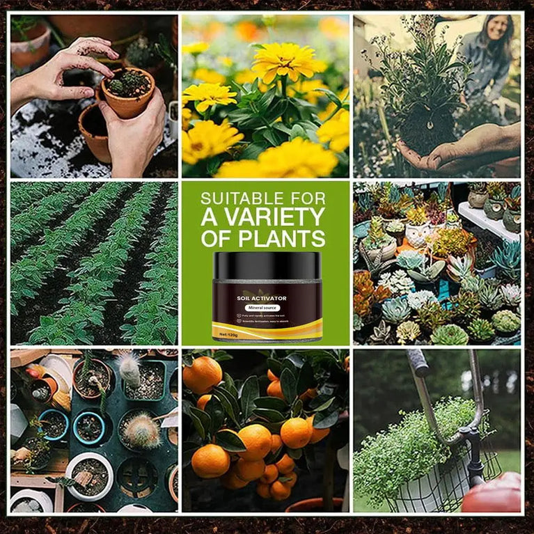 Natural Soil Activator | Rooting Promoter & Growth Loosening Agent