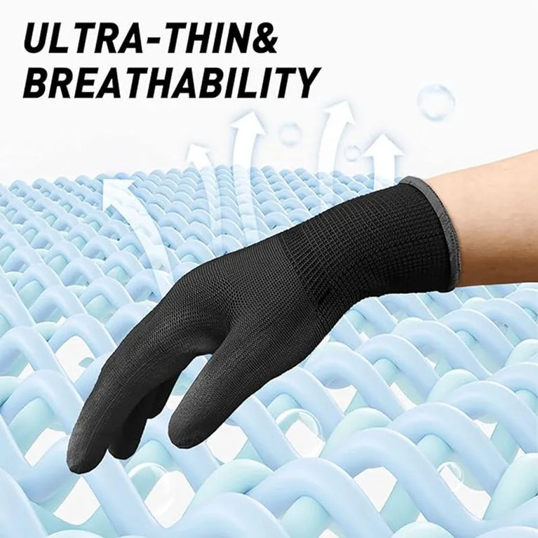 Durable Gardening Gloves Anti Slip Safety Work Gloves 10 Pairs