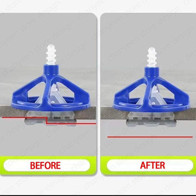 Professional Tile Leveling System Clips | Wall & Floor Flat Alignment Spacers