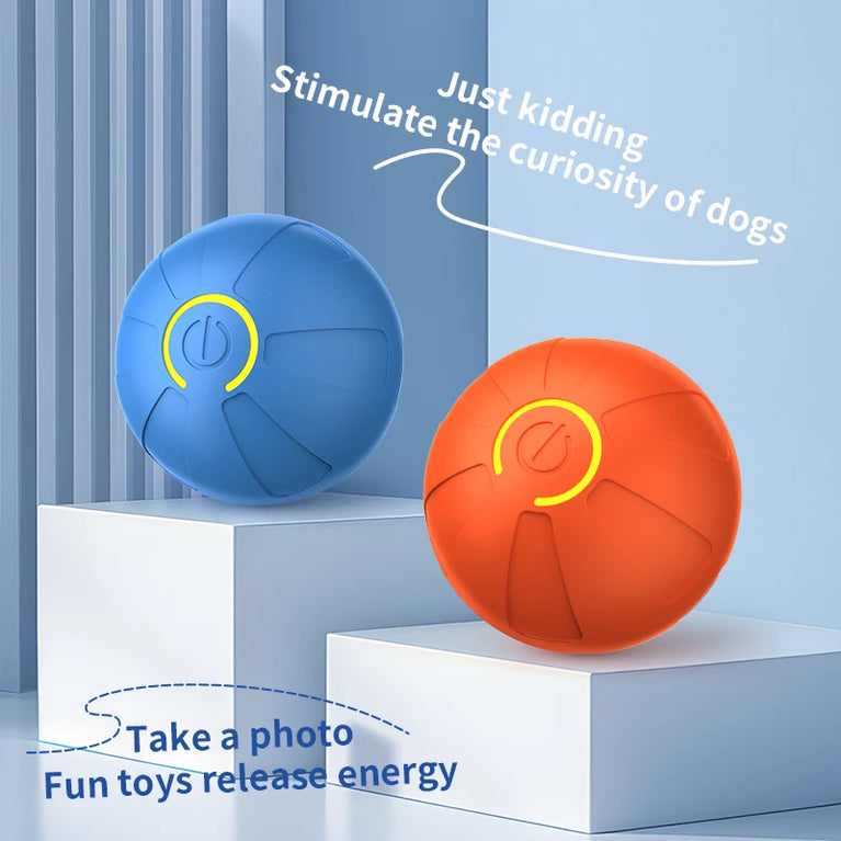 Smart Interactive Dog Toy Ball | Automatic Bouncing Rolling Toy