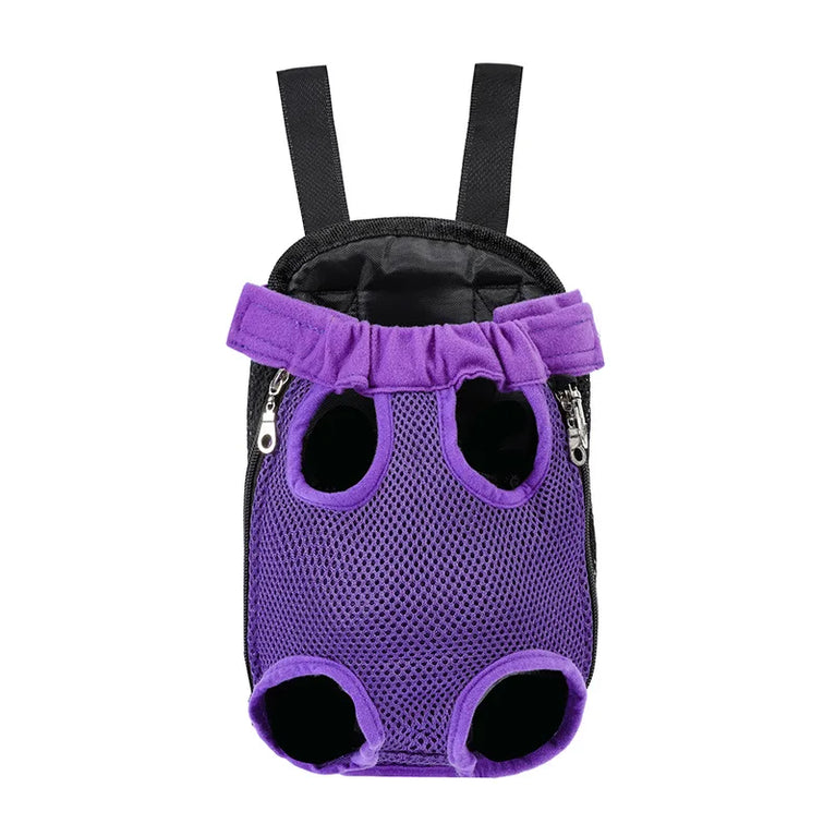 Mesh Dog Carrier Backpack Breathable Pet Travel Sling Puppy Small Dogs