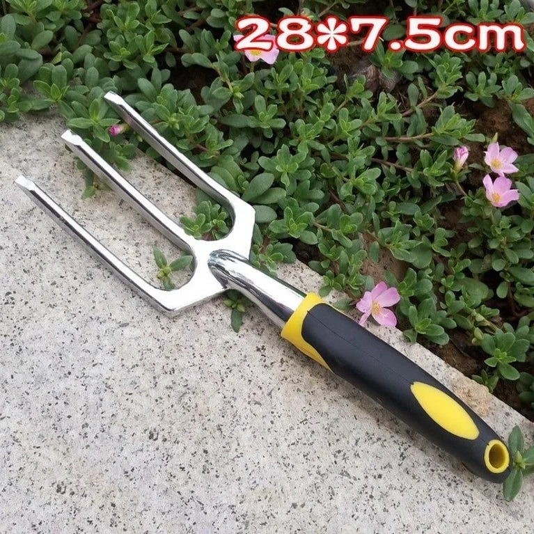 4/5PCS Garden Tool Set Shovel Trowel Rake Fork Weed Puller Planting Kit