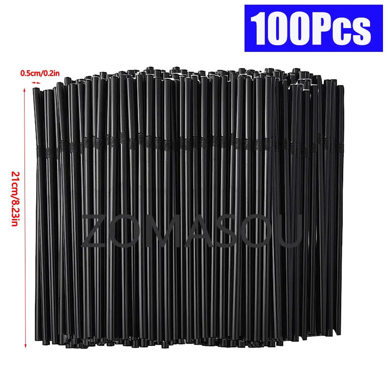 50-6000Pc Colorful Drinking Straws for Party Cocktail Use