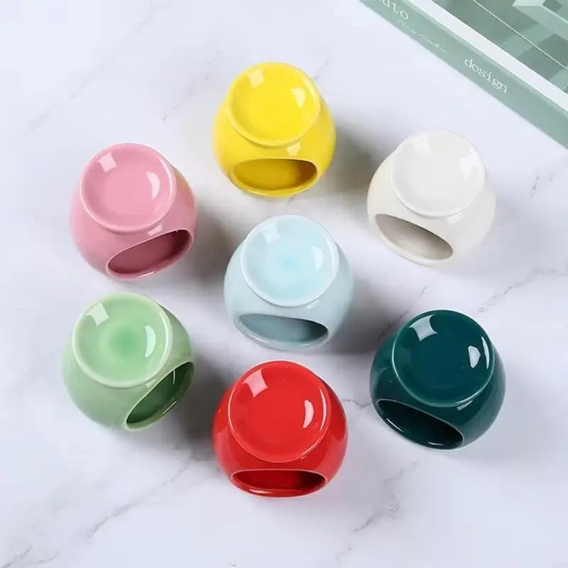 Minimalist Ceramic Incense & Wax Melt Burner | Portable Aromatherapy Diffuser