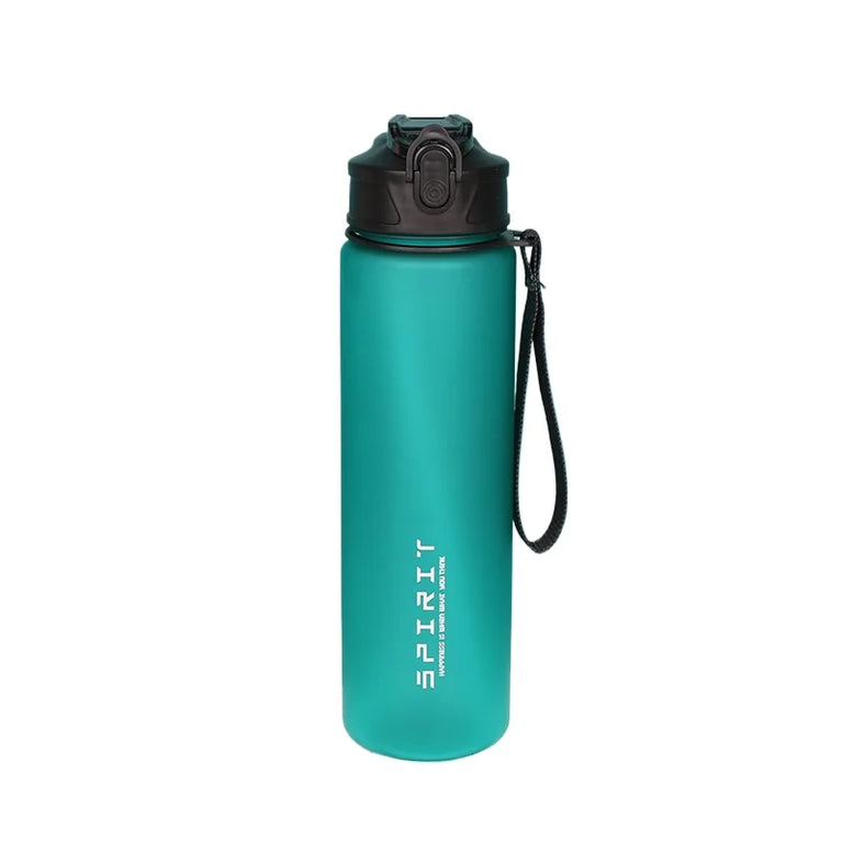 750ml Motivational Leakproof Water Bottle with Straw Large Gym Capacity