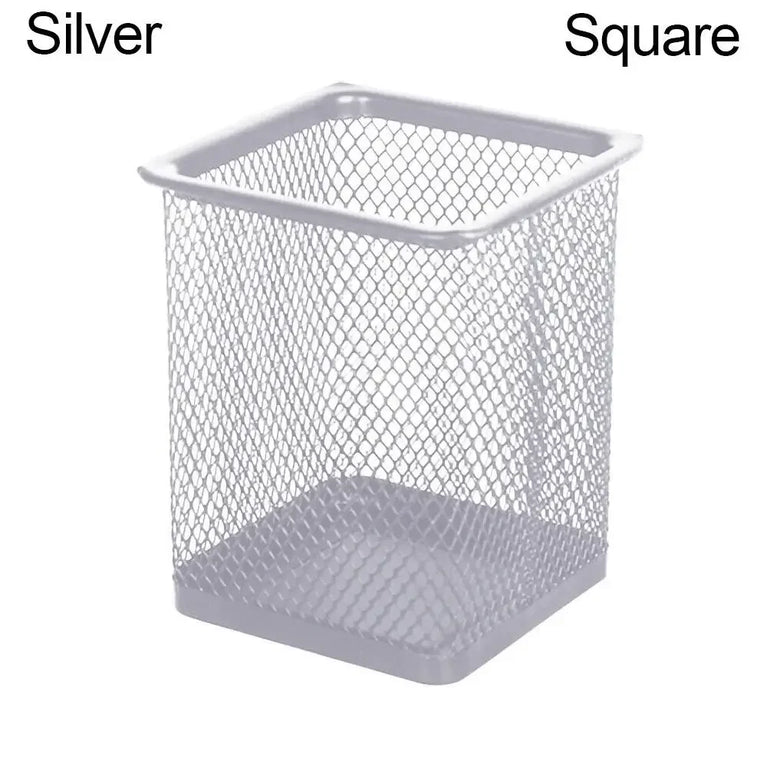 Multifunction Mesh Pen Pot Desk Tidy Stationery Organiser