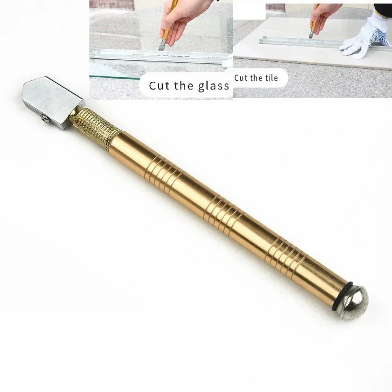 Professional Six-Wheel Glass Cutter | High-Strength Carbide Cutting Tool
