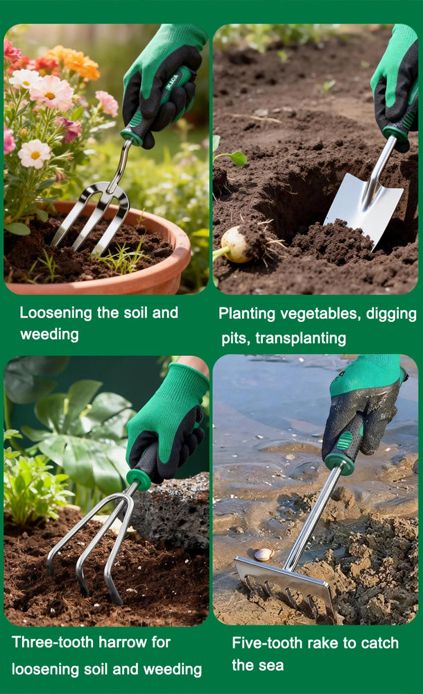 Stainless Steel Mini Garden Shovel for Digging Soil and Plants