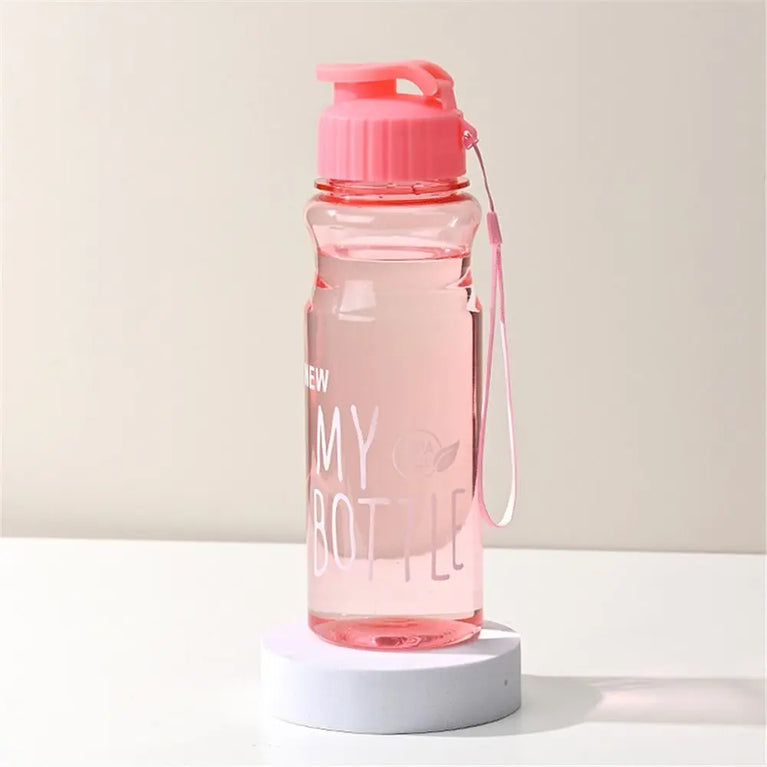 550ML Travel Sport Multi-Color Water Bottle Plastic Water Cup