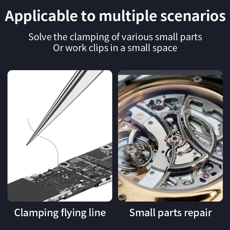 A-16 Precision Stainless Tweezers | Professional Electronics & Phone Repair Tool