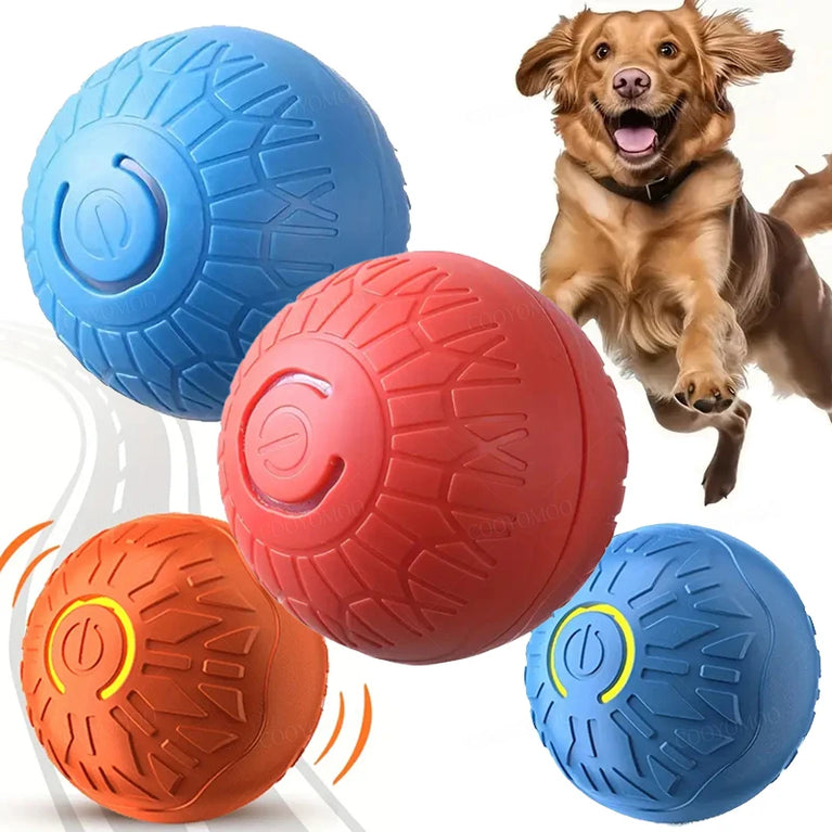 Smart Interactive Dog Toy Ball | Automatic Bouncing Rolling Toy