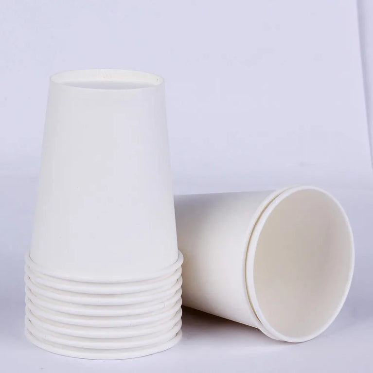 Solid Color Disposable Tableware Set Plates Cups Party Wedding Decoration Kit