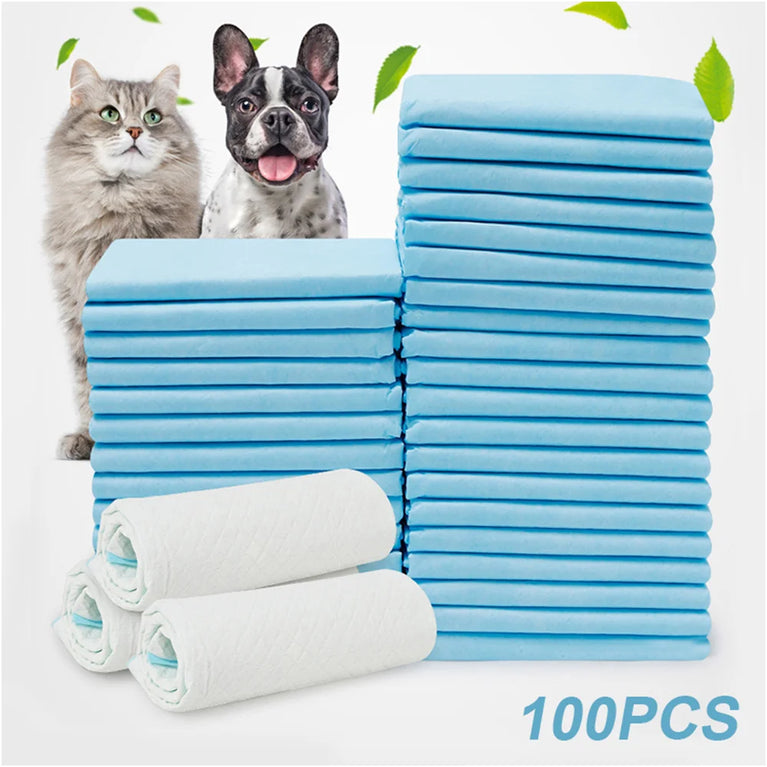 Super Absorbent Pet Diaper Dog Training Pee Pads Quick-dry Mat