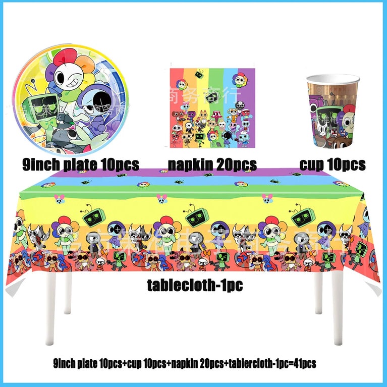 Dandy’s World Theme Party Collection | Comprehensive Event Decor & Tableware