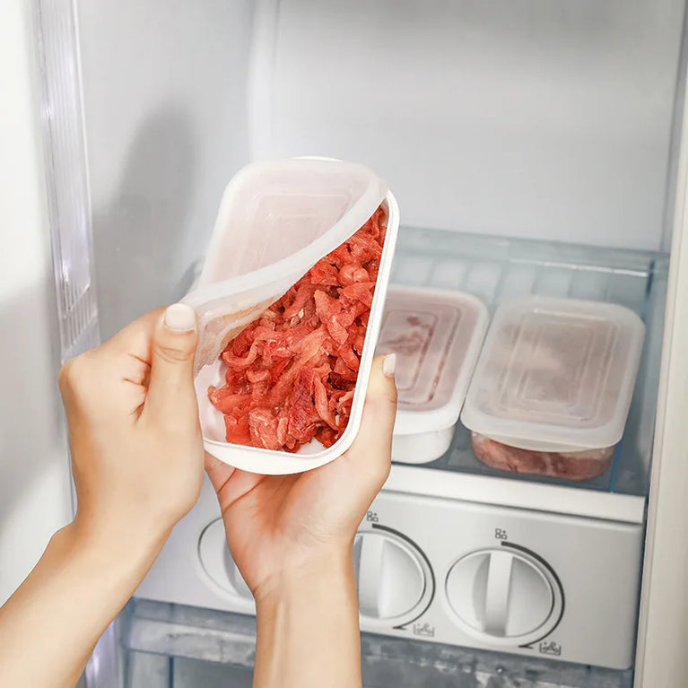 Refrigerator Food Storage Containers Sealed Box Kitchen Freezer Seal Bin Vegetable Fruit Meat Fresh Box Organizer