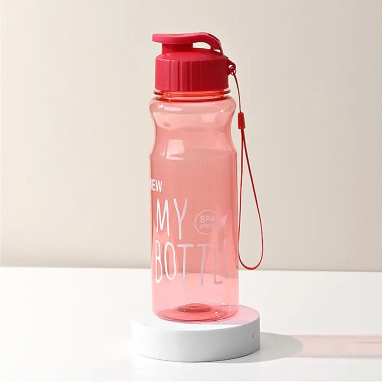 550ML Travel Sport Multi-Color Water Bottle Plastic Water Cup