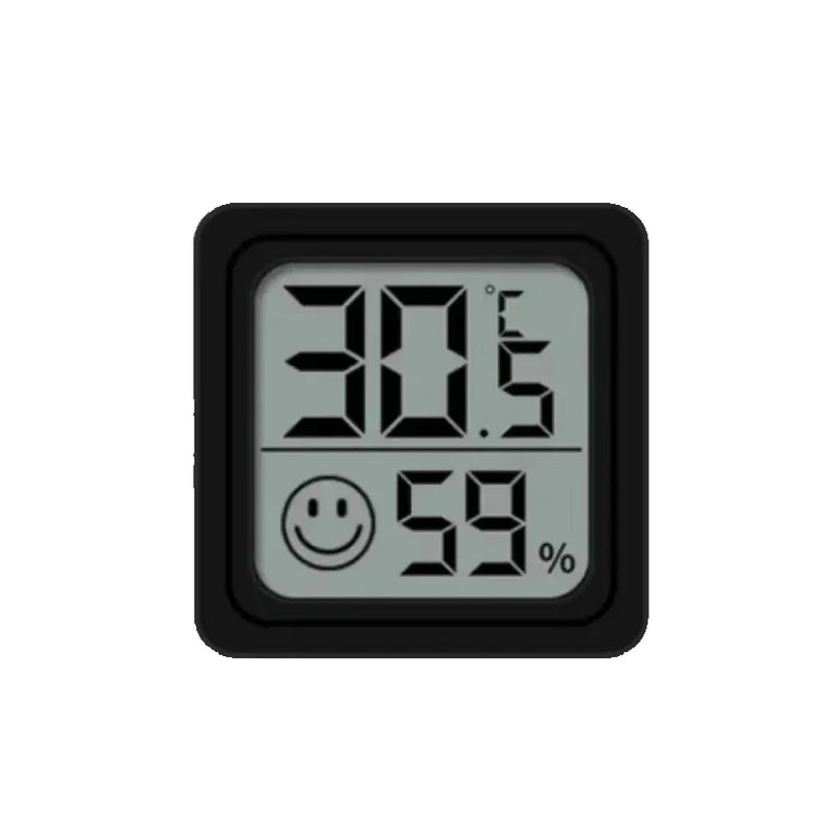 Mini Digital Thermometer & Hygrometer | 4-Piece Indoor Weather Station