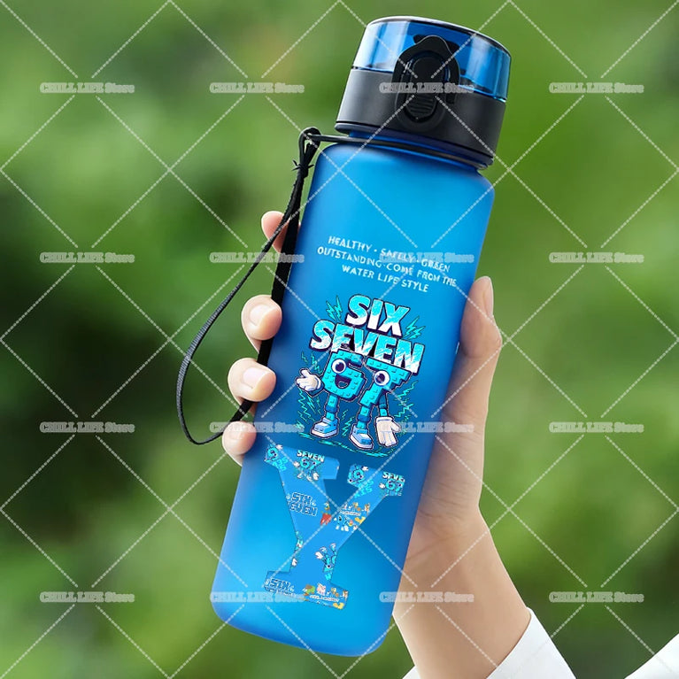 650ML Sports Waterbottle Cartoon Gym Travel Drinking Cup