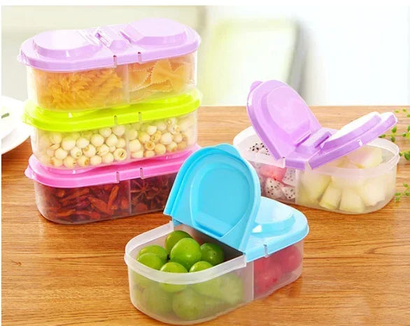 Fresh Fruit Snack Storage Container with Lid Leakproof Bento Box