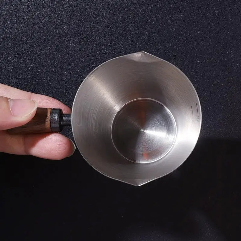 Stainless Steel Coffee Extraction Cup | Professional Espresso Measuring & Ounce Cup