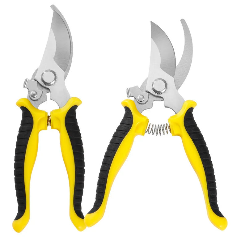 Easy Use Metal Garden Scissors Hand Pruners Tree Pruner Tool