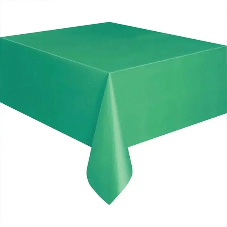 1PC 137x183cm Plastic Rectangle Disposable Table Cover Party Tablecloth Waterproof Event Decor