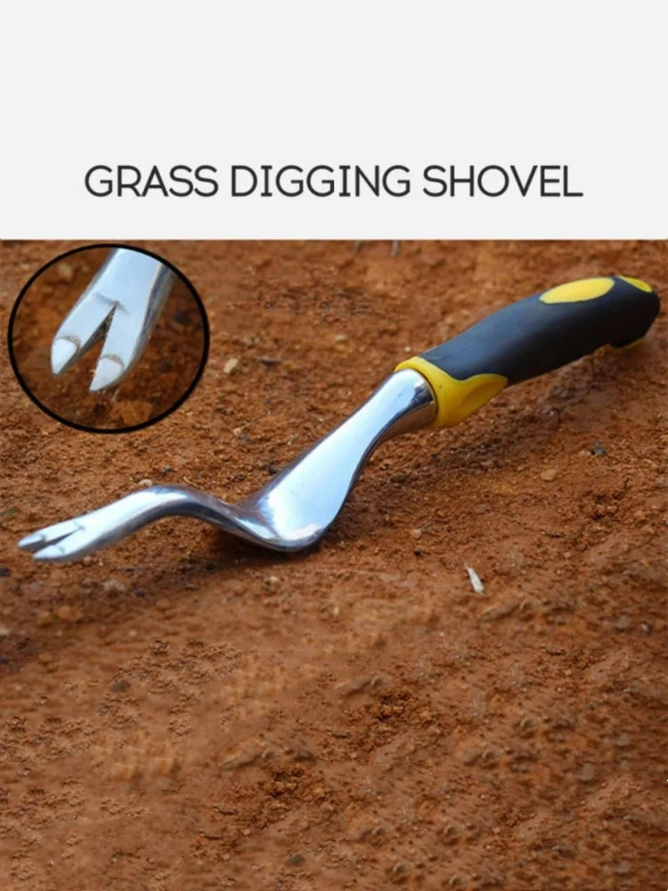 Premium Carbon Steel Hand Weeder Garden Shovel Tool with Ergonomic Handle