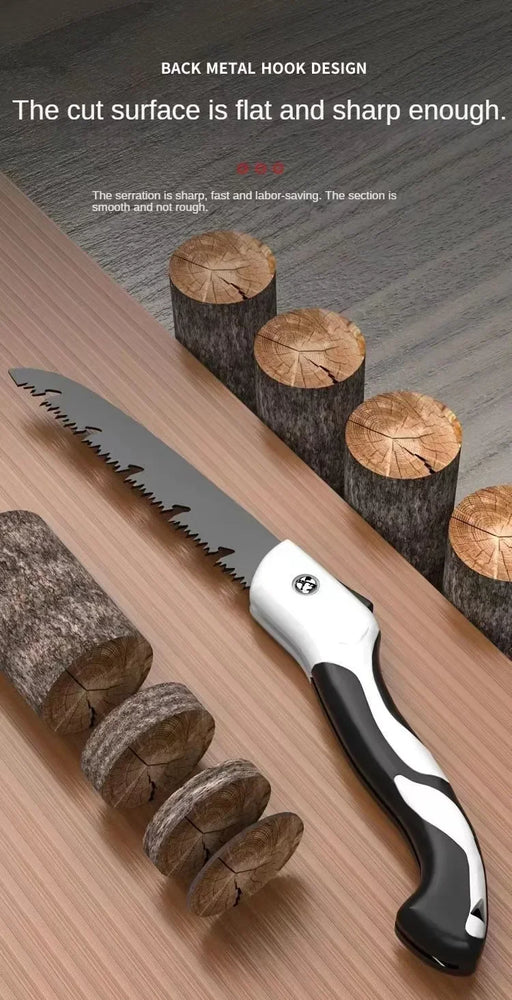 Professional Folding Hand Saw | High-Efficiency Woodworking & Logging Tool