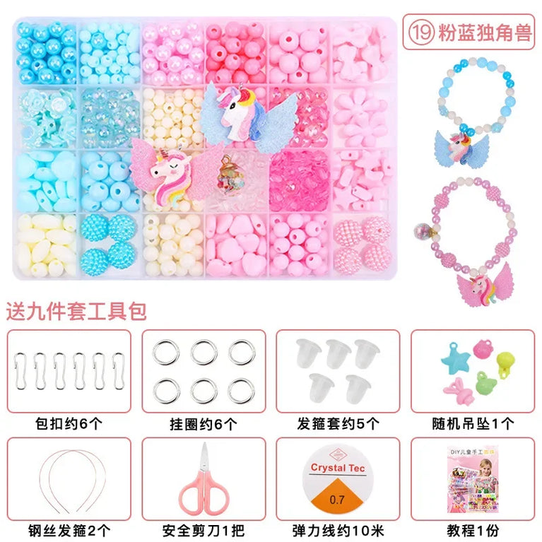 DIY Polymer Clay Beads Jewelry Making Kit | Creative Crafts for Kids