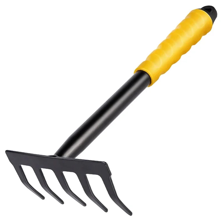 Stainless Steel Garden Shovel Tool Set with Hoe and Harrow Kit