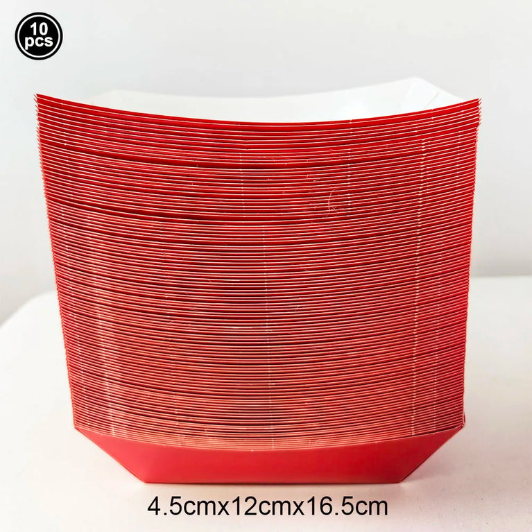 Solid Red and Dark Blue Theme Birthday Party Disposable Tableware Set