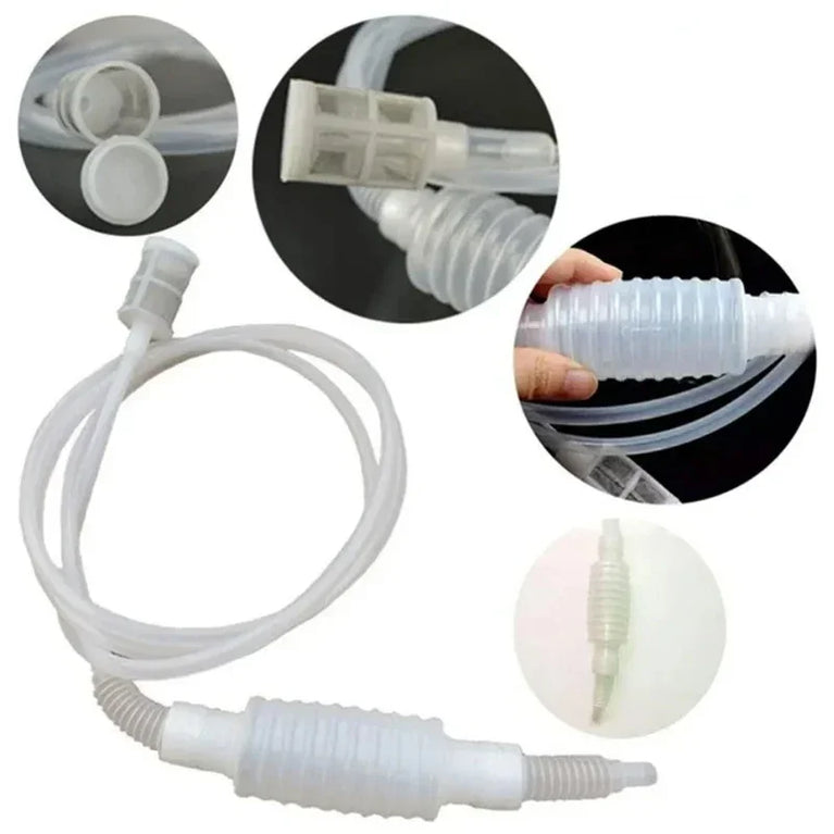 Semi-Automatic Home Brew Siphon & Liquid Filter | 1.9M Manual Extraction Kit