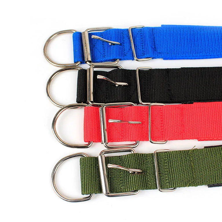 Solid Dog Collars Nylon Dog Collar For Small Medium Large Dogs Teddy