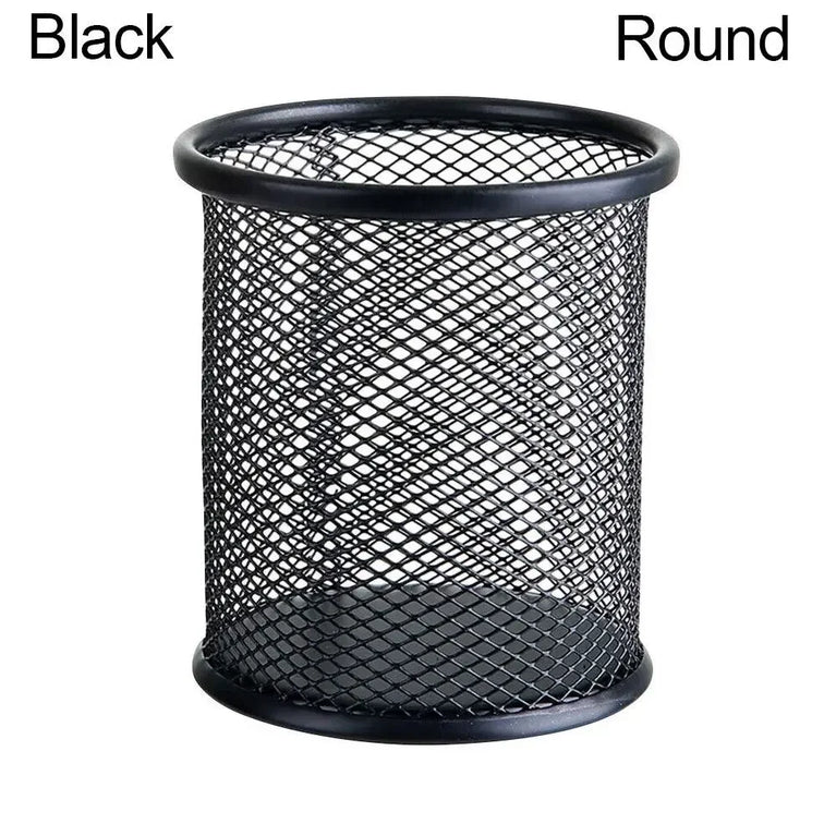 Multifunction Mesh Pen Pot Desk Tidy Stationery Organiser