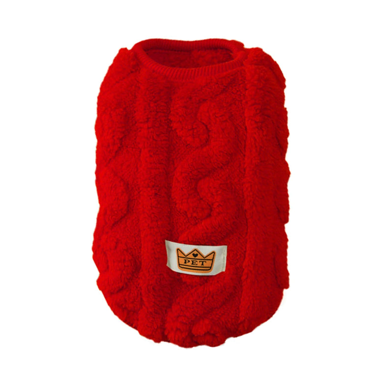 Winter Warm Dog Sweater | Cozy Fleece Puppy Jacket