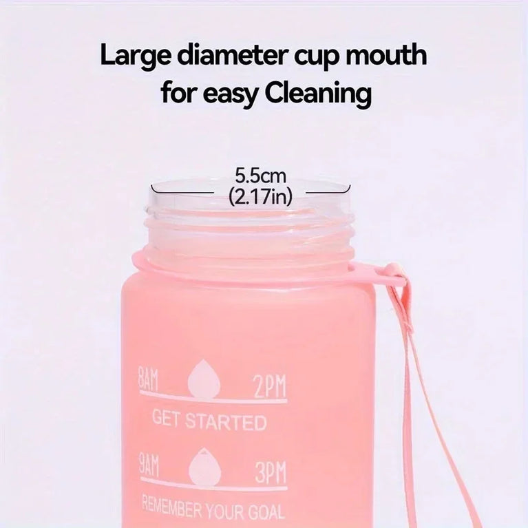 750ML Frosted Sports Waterbottle Anime Gaming Outdoor Gym Bottle