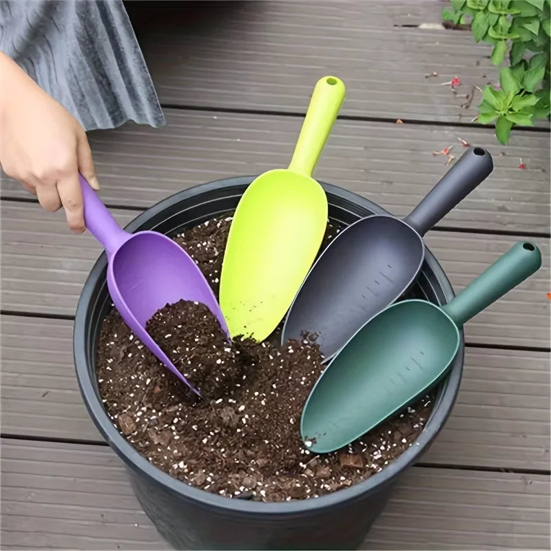 Plastic Handheld Garden Shovel Soil Scoop for Planting Digging Tool