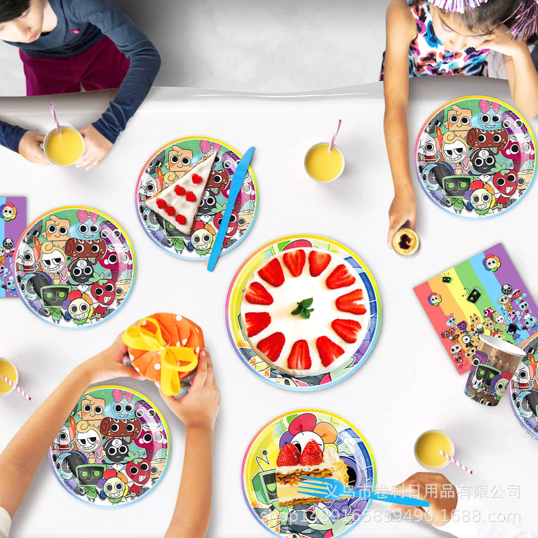 Dandy’s World Theme Party Collection | Comprehensive Event Decor & Tableware