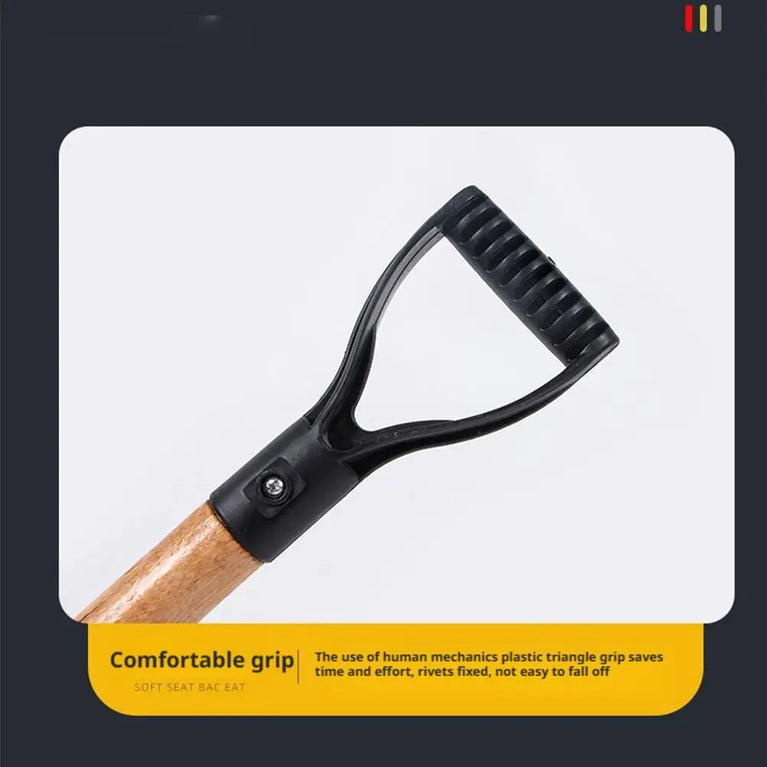 Heavy Duty Steel Garden Digging Shovel for Soil and Planting Work