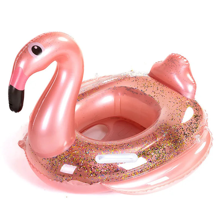 Baby Float with Sunshade | Flamingo & Unicorn Pool Swimming Ring