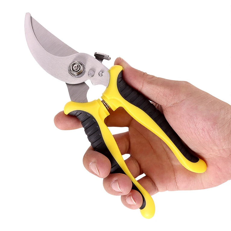 Easy Use Metal Garden Scissors Hand Pruners Tree Pruner Tool