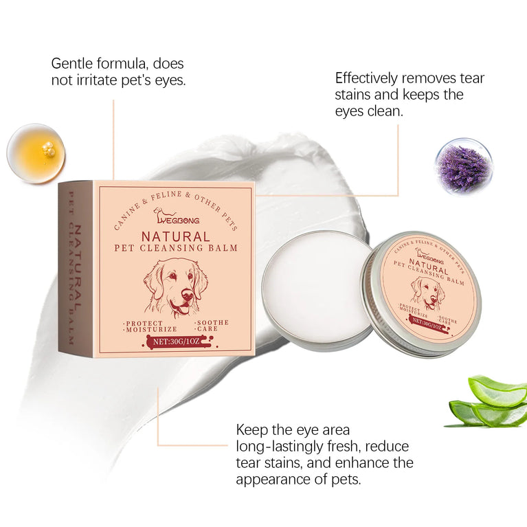 Pet Tear Stain Remover Balm | 30g Eye Cleaning Cream