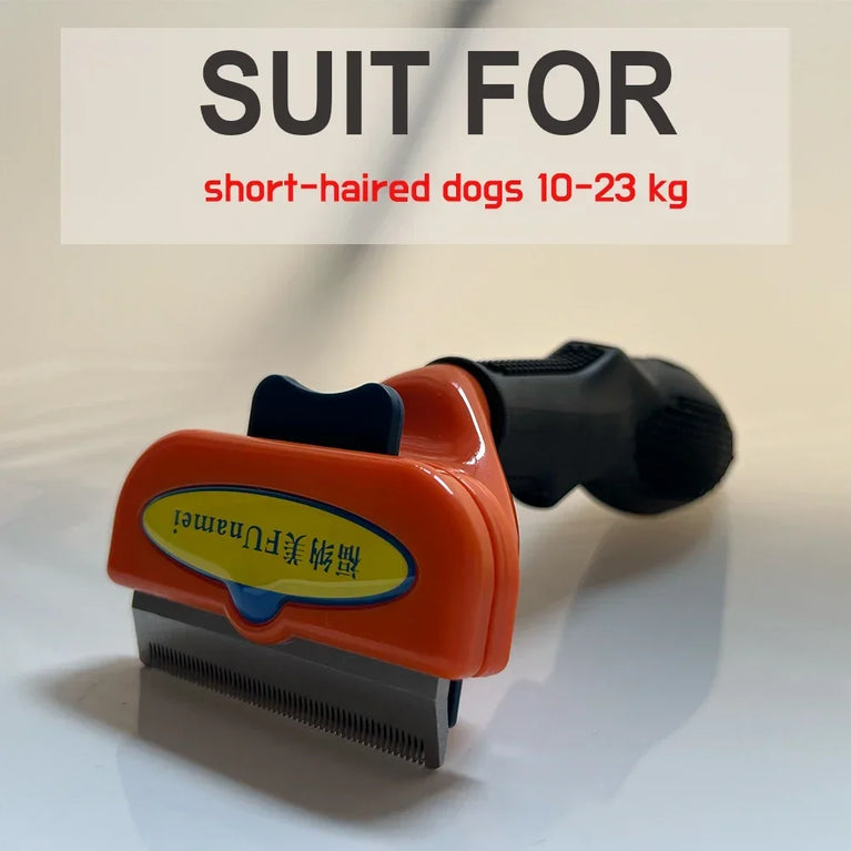 Pet Hair Remover Deshedding Brush Dog Cat Grooming Comb Tool