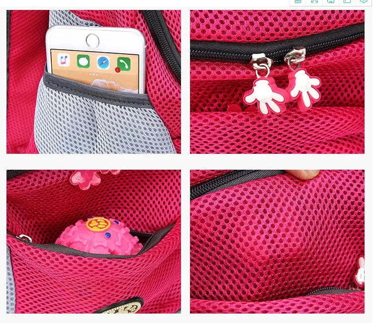 New Dog Pet Backpack Carrier Travel Bag Front Pack Breathable Adjustable Safety Outdoor