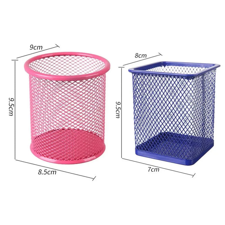 Multifunction Mesh Pen Pot Desk Tidy Stationery Organiser