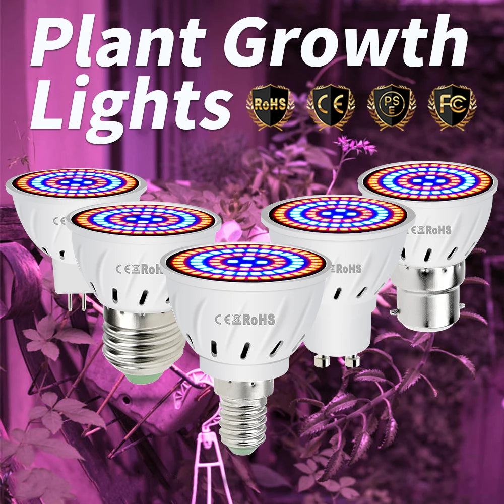 Full Spectrum LED Grow Light Bulb | SMD 2835 Phytolamp for Indoor Cultivation