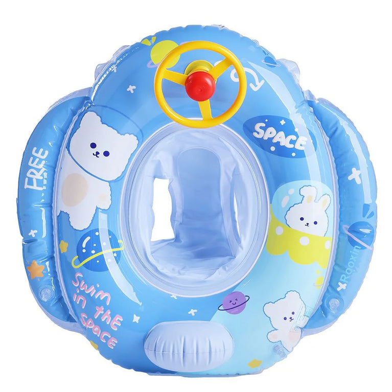 Baby Float with Sunshade | Flamingo & Unicorn Pool Swimming Ring